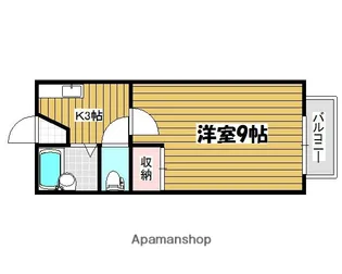 アビタシオン庚午A棟【2階】の間取り