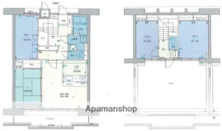 ロイヤルビュー一茶苑【13階】の間取り