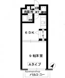 エーデル吉島西【2階】の間取り
