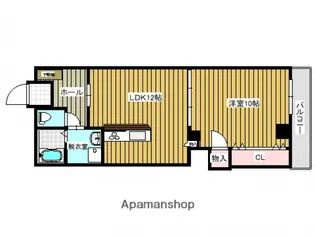 第2太陽ビル【3階】の間取り