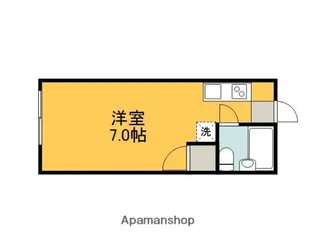 コーポKAKU【1階】の間取り