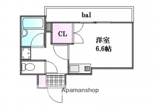 ライネスハイム【3階】の間取り