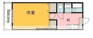 サザン27前川ビル【1階】の間取り