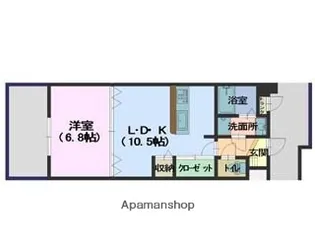 シビックコアエム【11階】の間取り