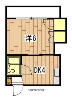 和田ビル【4階】の間取り