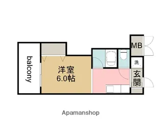 西風館【1階】の間取り