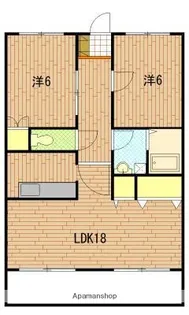 ロイヤル竜王【6階】の間取り