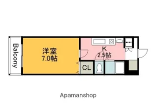 リベルタ可愛【404号室】の間取り