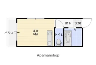 第二はんどうビル【4階】の間取り