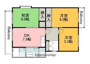 アルカディア祇園【305号室】の間取り