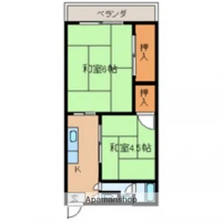 藤本ビル【4階】の間取り