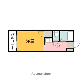 リバーシティ五日市【302号室】の間取り