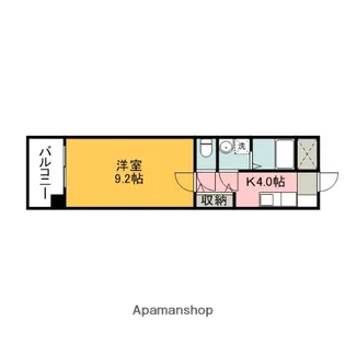 ウィンディア楽々園【5階】の間取り