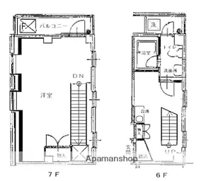 パークリッジMN【6階】の間取り