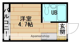 三篠ビル【1階】の間取り