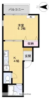 オダビル【3階】の間取り