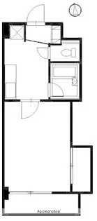 ルミノーソ三篠【5階】の間取り