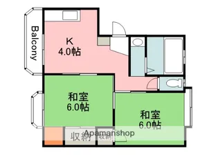 畠山マンション【1階】の間取り