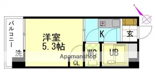 ウエストヒル【2階】の間取り