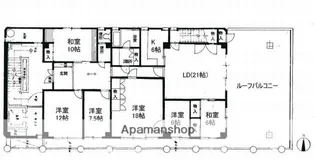 幟町熊本ビル【9階】の間取り