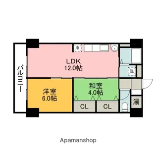幟町熊本ビル【4階】の間取り