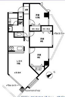 シャングリラ2【4階】の間取り