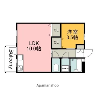 SHINTABLDG【3階】の間取り