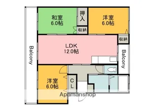 エントピアK・S【102号室】の間取り