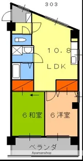 佐藤ビル【3階】の間取り