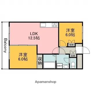 田川ビル【4階】の間取り