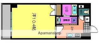 コーポPALⅢ【5階】の間取り