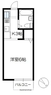 サンライフ三宅【1階】の間取り