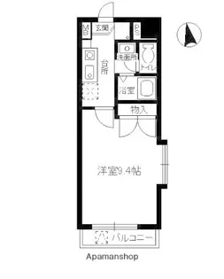 西広島ビレッジ【4階】の間取り