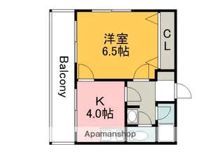 セジュール観音【201号室】の間取り