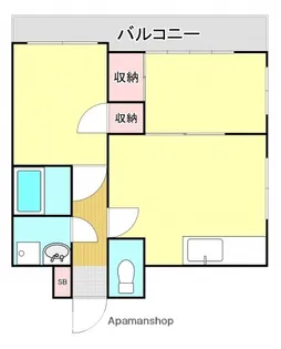 レジデンス五日市【3階】の間取り