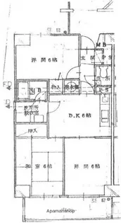 第2西村ビル【904号室】の間取り