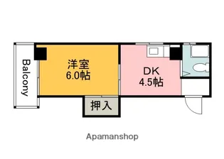 玉井ビル【2階】の間取り