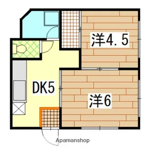福島ビル【2階】の間取り