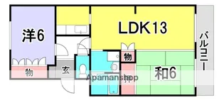 K3ハイツ【2階】の間取り