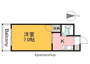 グリンパーク飯田【403号室】の間取り