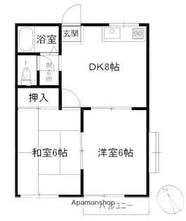 メゾンK【1階】の間取り