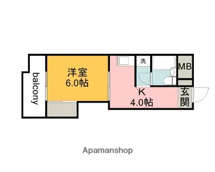 プチコーポ【1階】の間取り