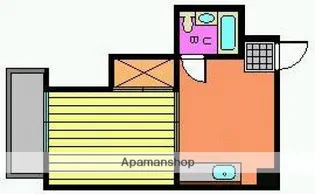 コーポ益【3階】の間取り