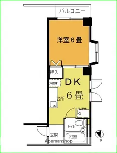 豊明ビル【403号室】の間取り