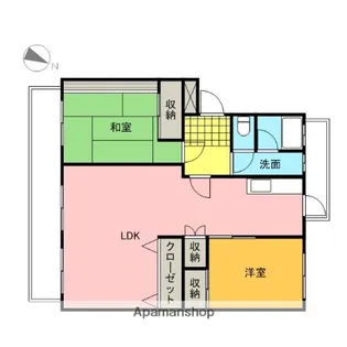 K’SB KAIROEN B棟【4階】の間取り