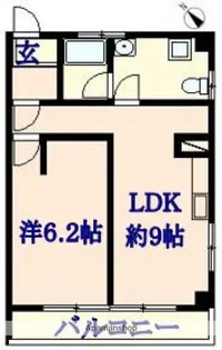 第二山長ビル【4階】の間取り