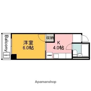 平成ビル【4階】の間取り