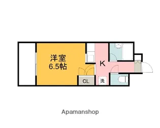 エステートベネフィット5フルタ【3階】の間取り