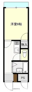 ハルビル【2階】の間取り