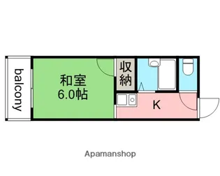 ハルビル【2階】の間取り